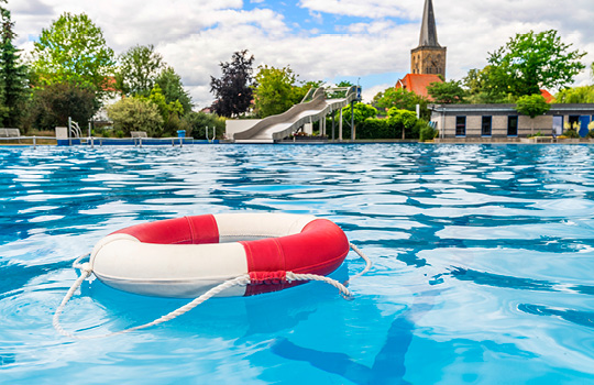 Schwimmbecken Freibad Schüttorf